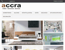 Tablet Screenshot of accra.es